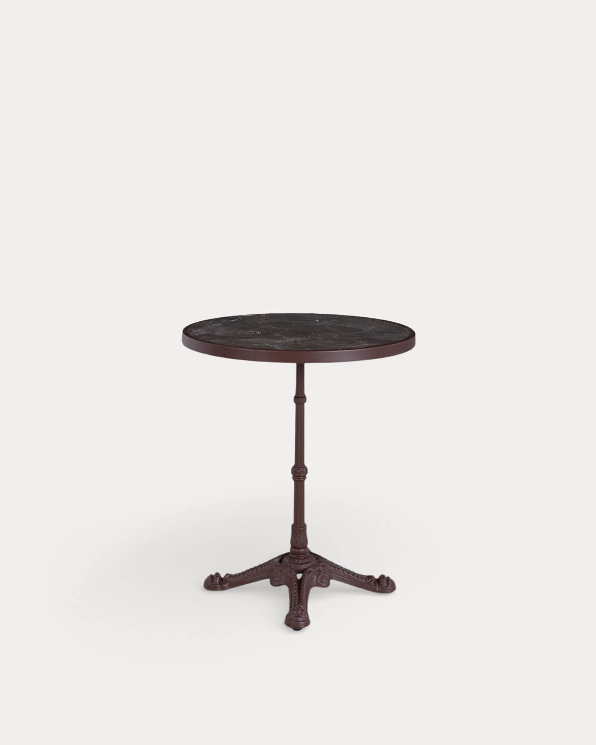 Round dining room bistro table Ø60 cm in metal Yona