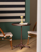 Round dining room bistro table Ø60 cm in metal Yona