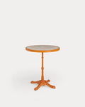Round dining room bistro table Ø60 cm in metal Yona