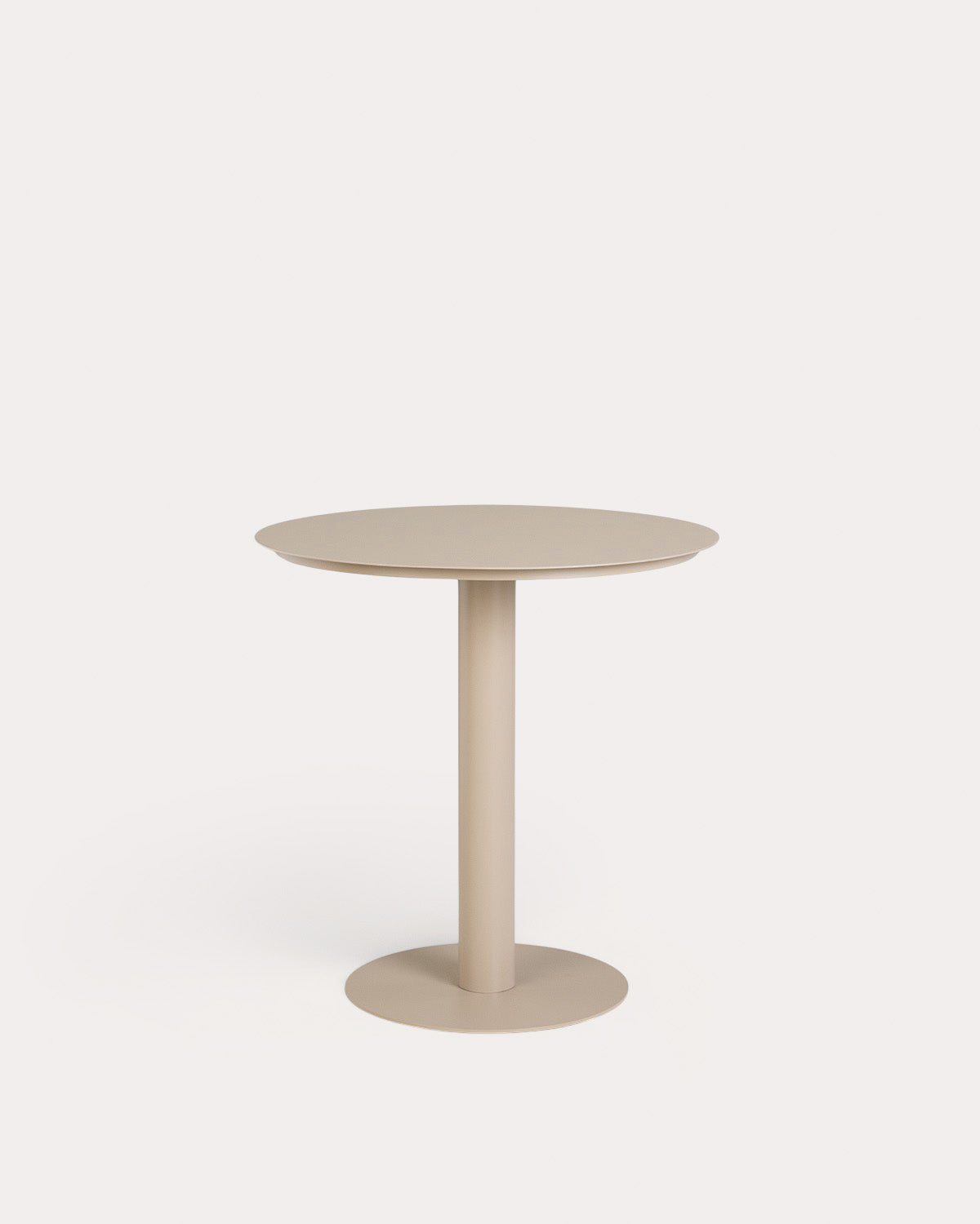 Banon round metal dining room table Ø70 cm