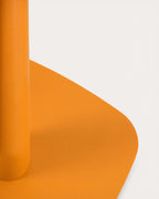 Zoilo square metal high table 70x70 cm