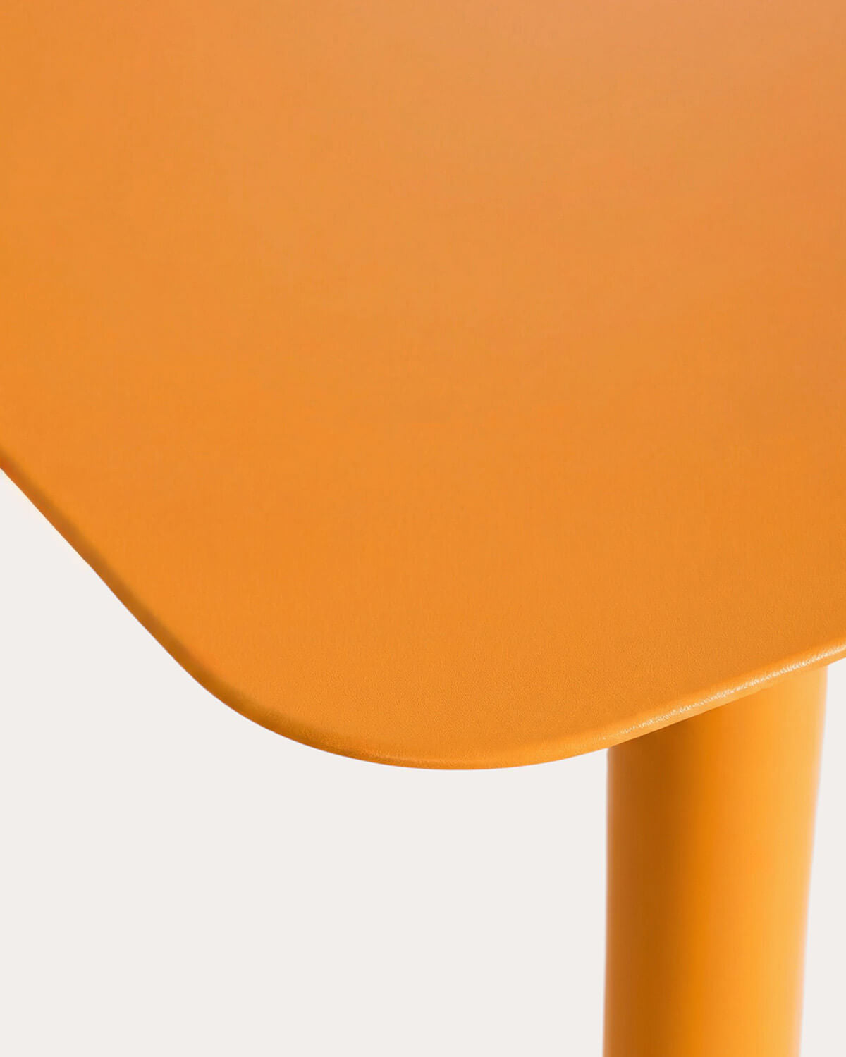 Zoilo square metal high table 70x70 cm
