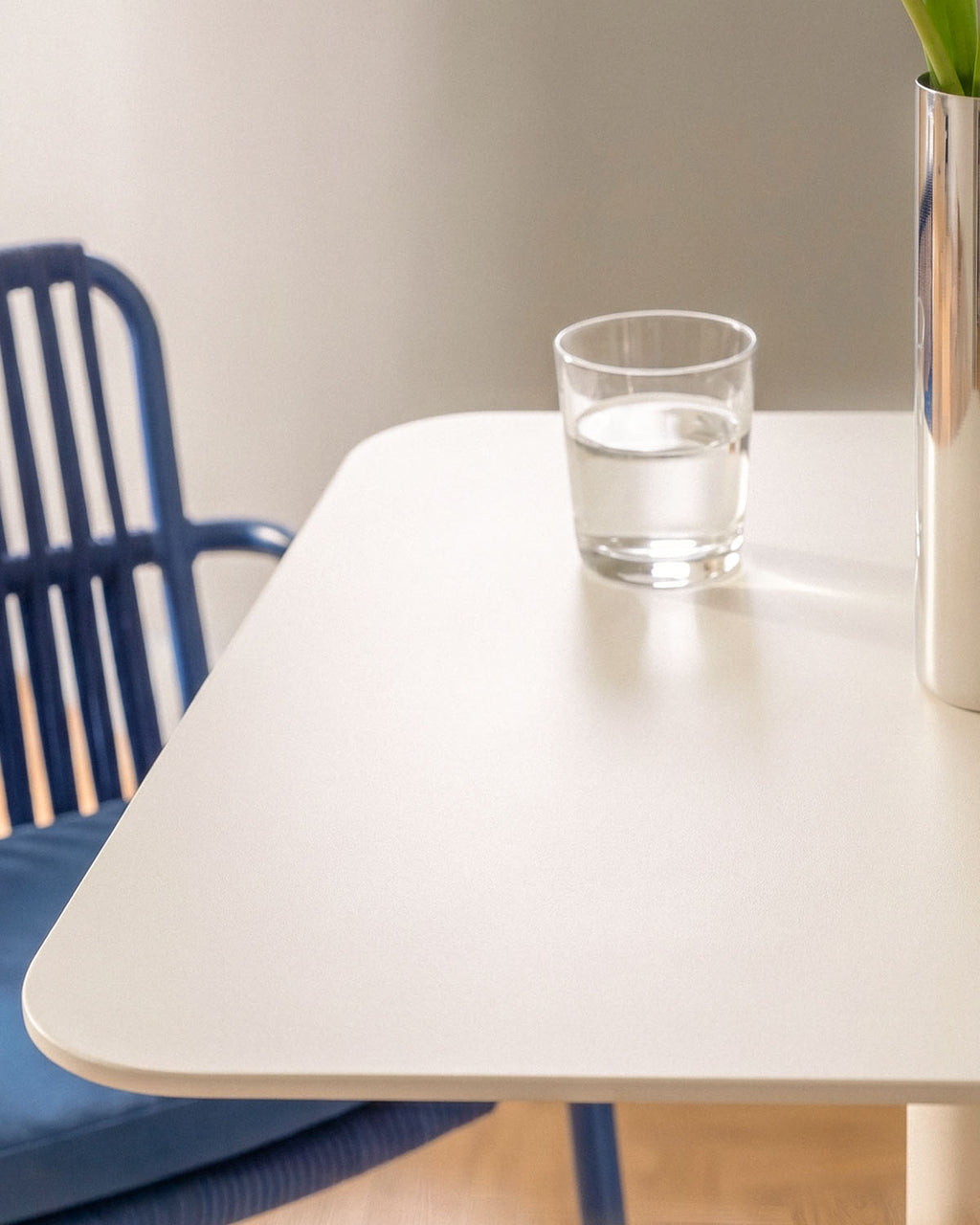 Zoilo square metal high table 70x70 cm