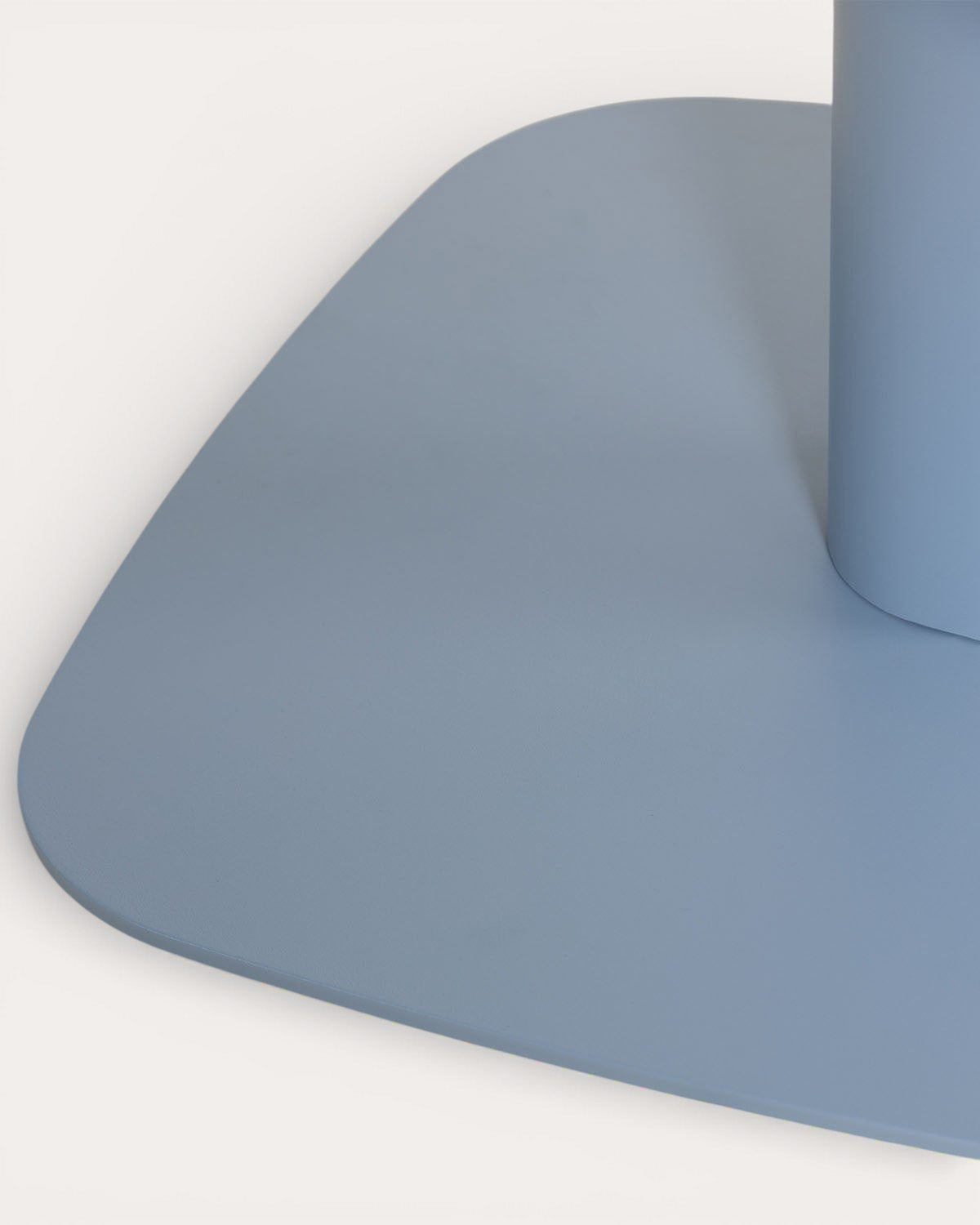 Zoilo square metal high table 70x70 cm