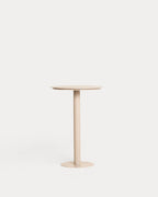 Round outdoor high table Ø70 cm in metal Banon