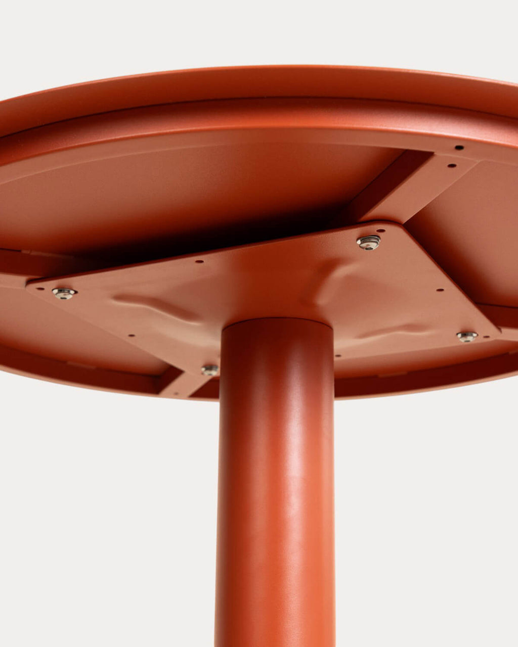 Round outdoor high table Ø70 cm in metal Banon