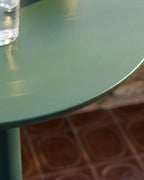 Round outdoor high table Ø70 cm in metal Banon