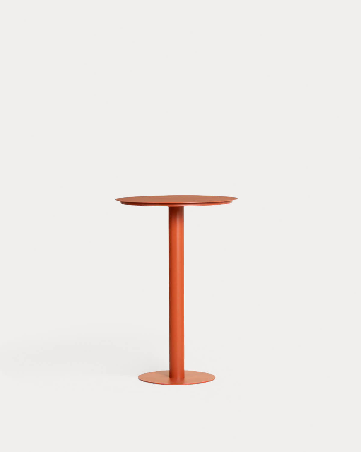 Round outdoor high table Ø70 cm in metal Banon