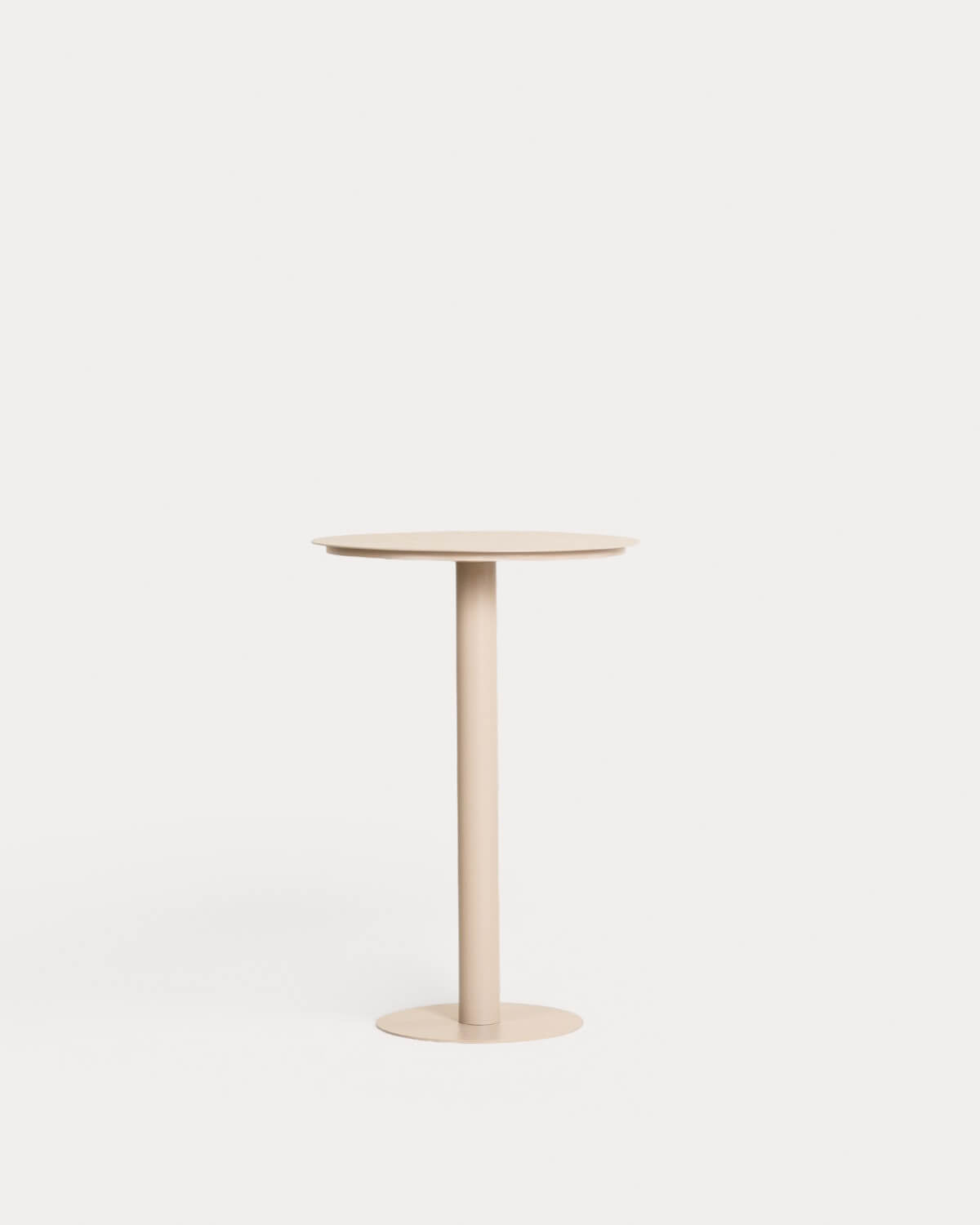 Banon round metal high table Ø70 cm