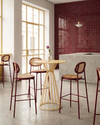 Round metal high table Ø70 cm Nouli