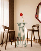 Round metal high table Ø70 cm Nouli