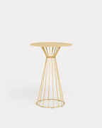 Round metal high table Ø70 cm Nouli