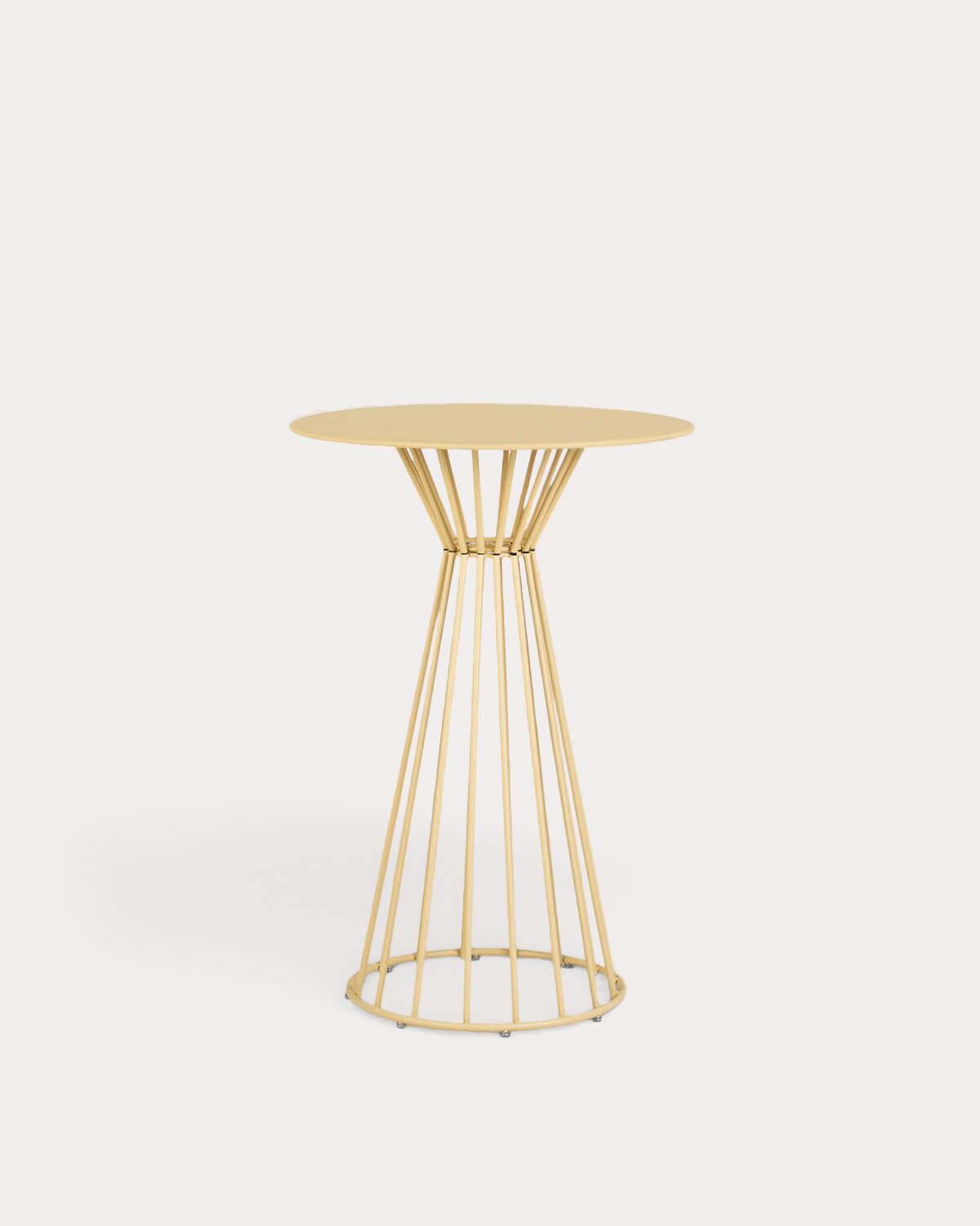Round metal high table Ø70 cm Nouli