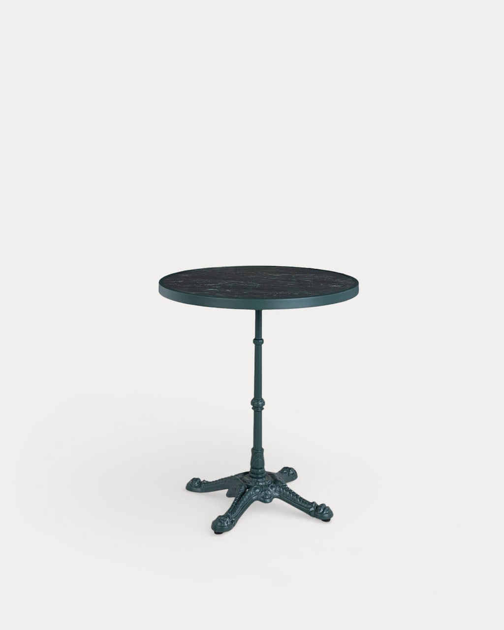 Round outdoor bistro table Ø60 cm in metal Yona