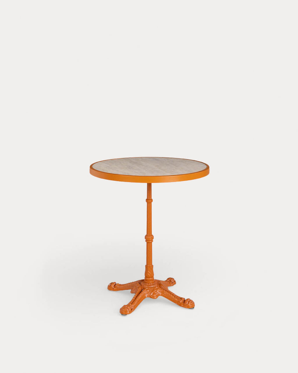 Round outdoor bistro table Ø60 cm in metal Yona