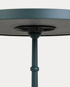 Round outdoor bistro table Ø60 cm in metal Yona
