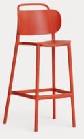 Kole 75 cm outdoor polypropylene bar stool