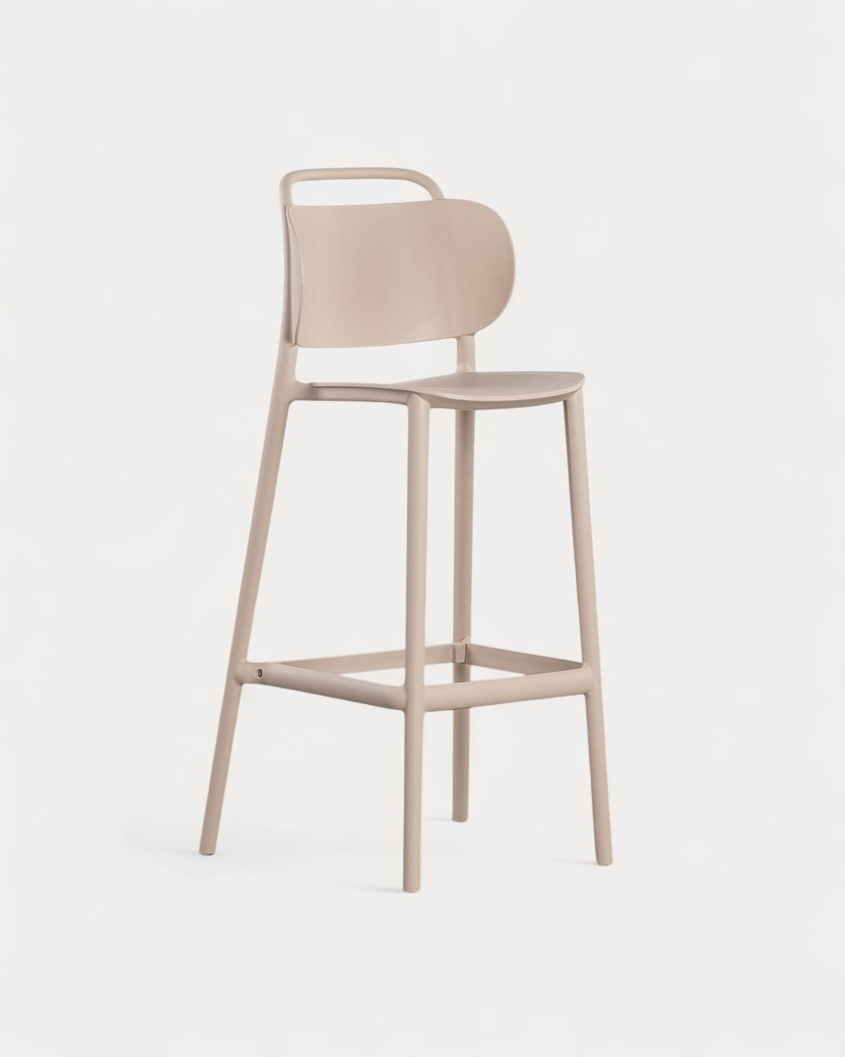 Kole 75 cm outdoor polypropylene bar stool