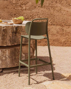 Kole 75 cm outdoor polypropylene bar stool