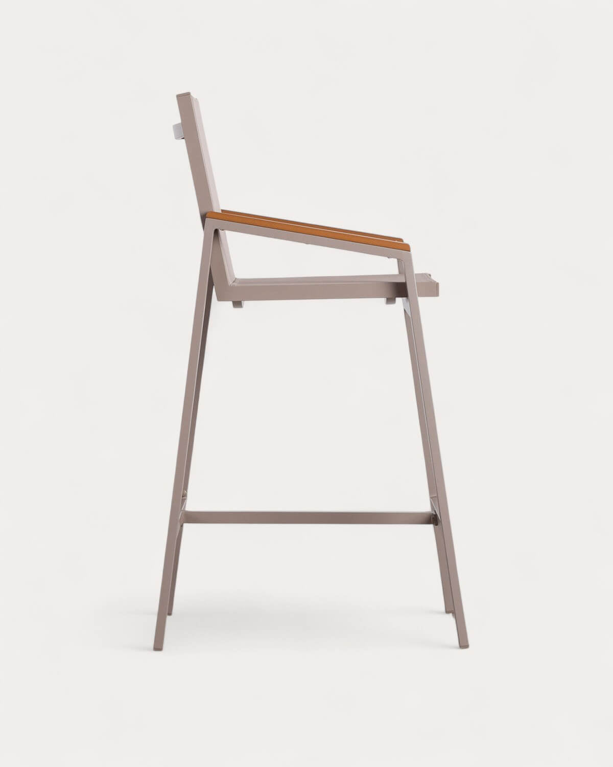 Korce 75 cm aluminum outdoor bar stool