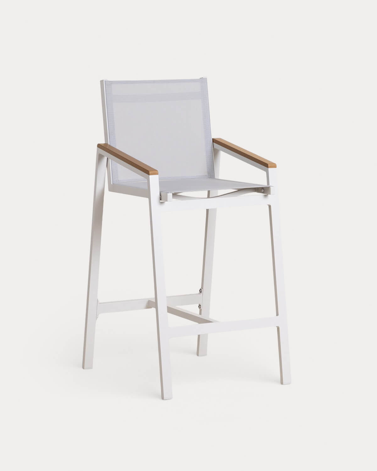 Korce 75 cm aluminum outdoor bar stool