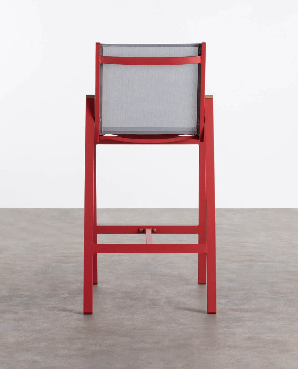 Korce 75 cm aluminum outdoor bar stool