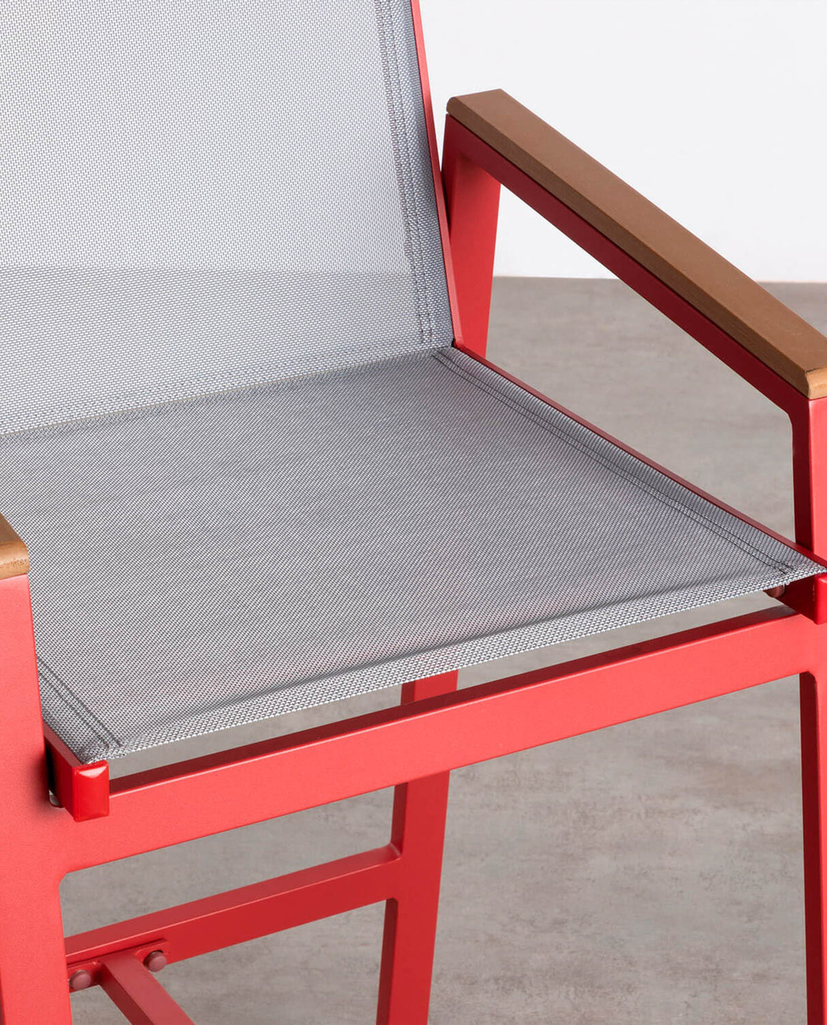 Korce 75 cm aluminum outdoor bar stool