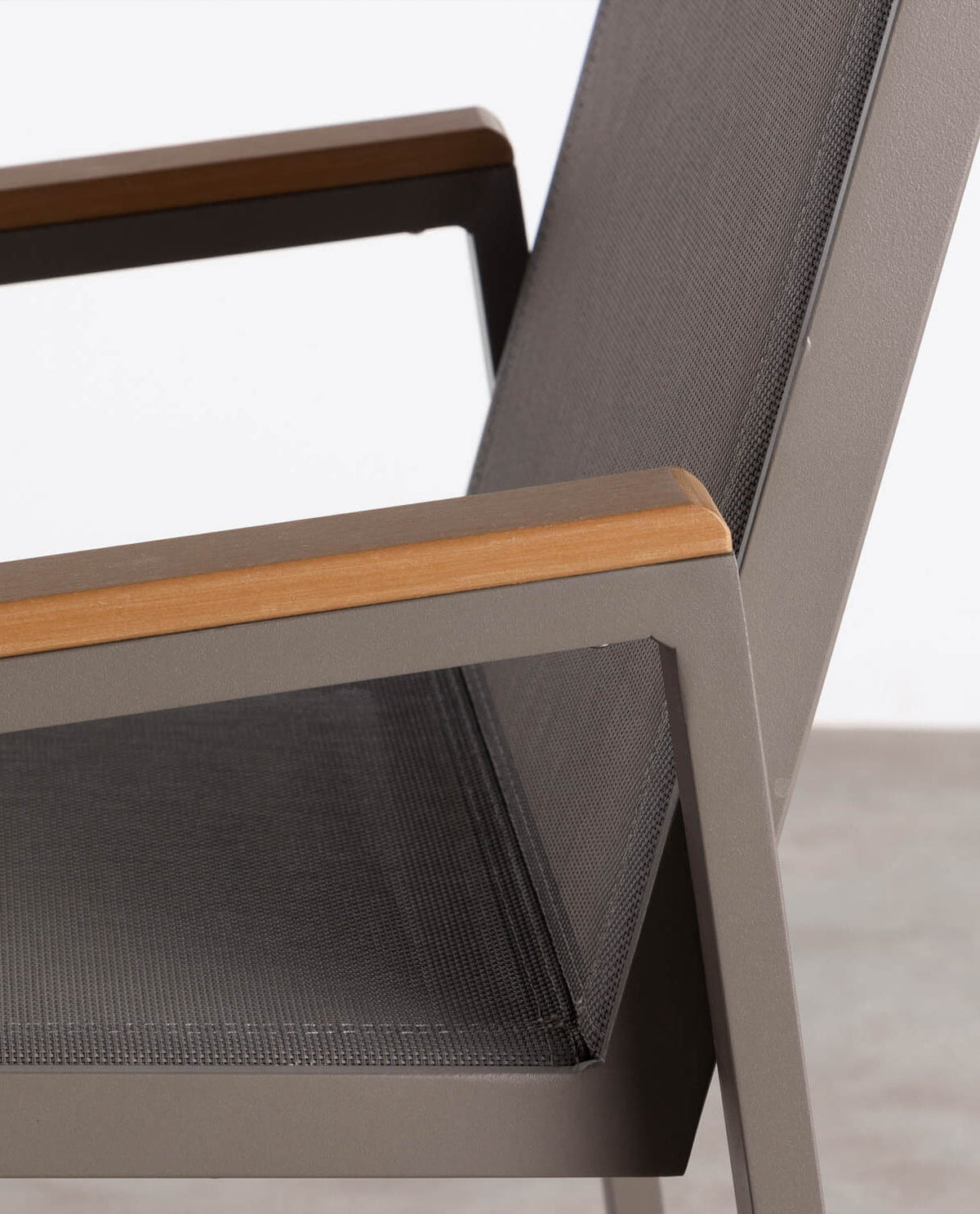 Korce 75 cm aluminum outdoor bar stool