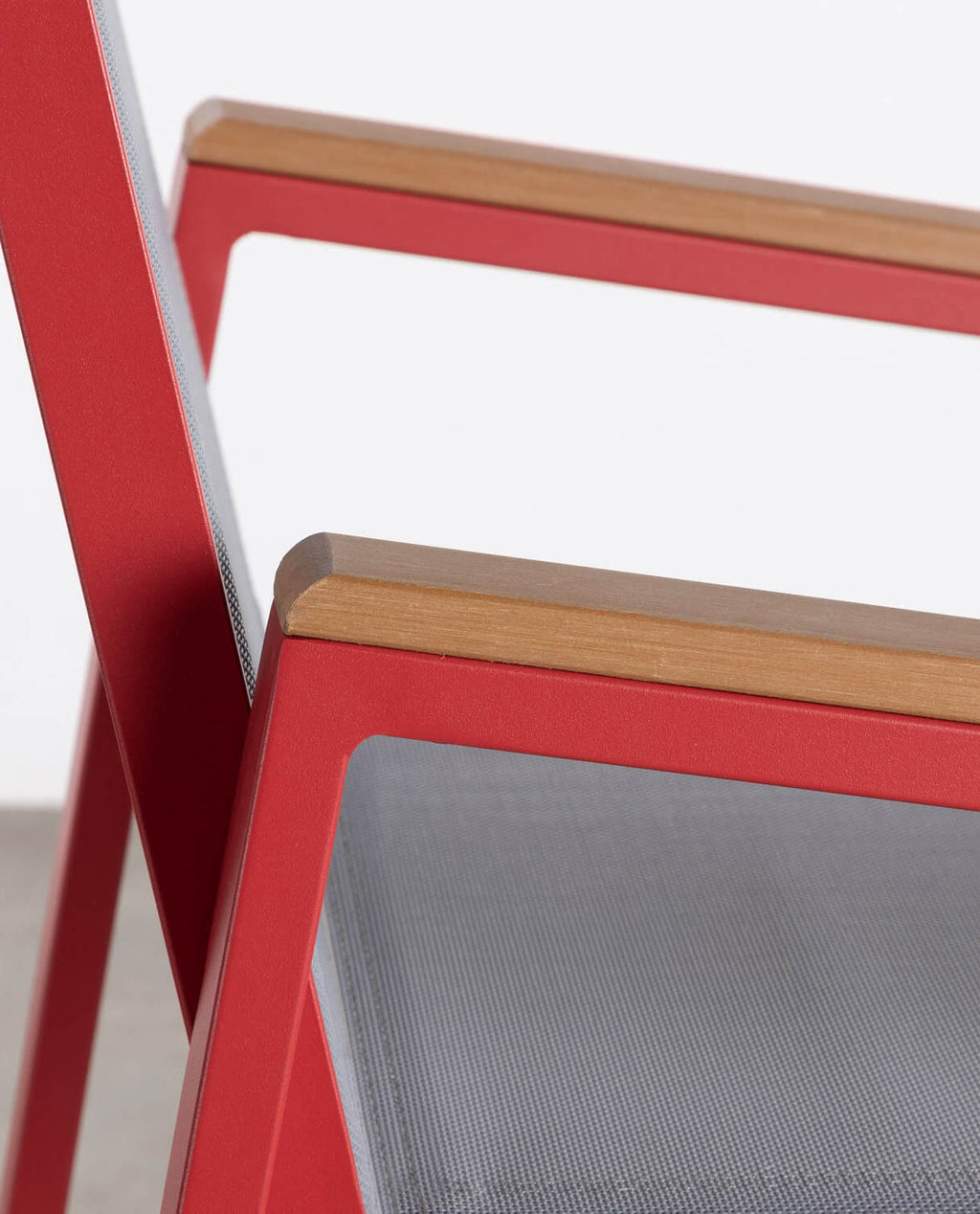 Korce 75 cm aluminum outdoor bar stool