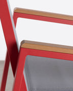 Korce 75 cm aluminum outdoor bar stool