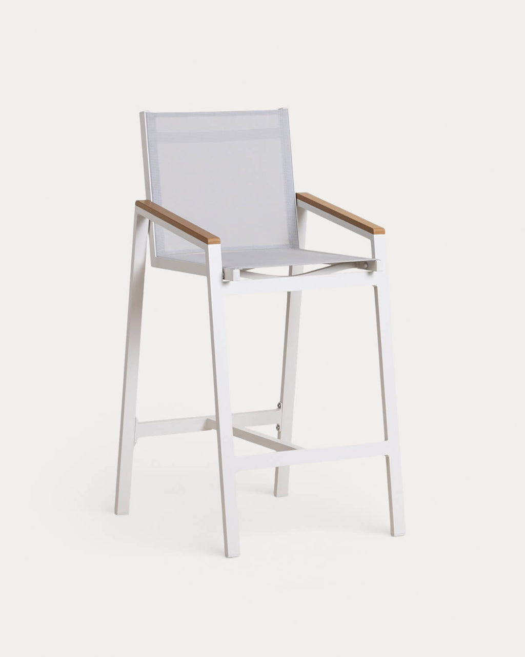 Korce 75 cm aluminum outdoor bar stool