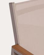 Korce 75 cm aluminum outdoor bar stool