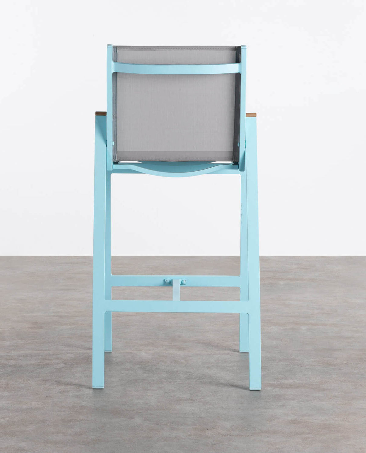 Korce 75 cm aluminum outdoor bar stool