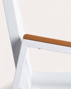 Korce 75 cm aluminum outdoor bar stool