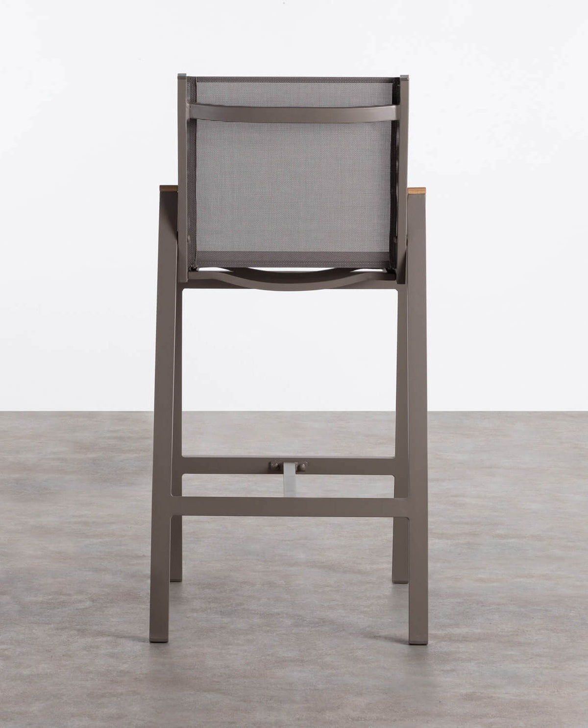 Korce 75 cm aluminum outdoor bar stool
