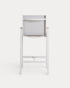 Korce 75 cm aluminum outdoor bar stool