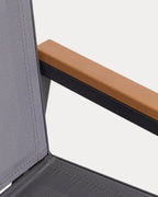 Korce 75 cm aluminum outdoor bar stool