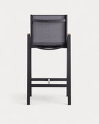 Korce 75 cm aluminum outdoor bar stool
