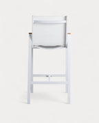 Korce 75 cm aluminum outdoor bar stool