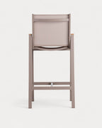 Korce 75 cm aluminum outdoor bar stool