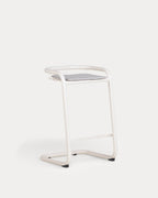 Biaritz Outdoor Metal Bar Stool
