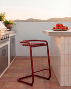 Biaritz Outdoor Metal Bar Stool