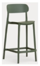 Briel 65 cm outdoor polypropylene bar stool