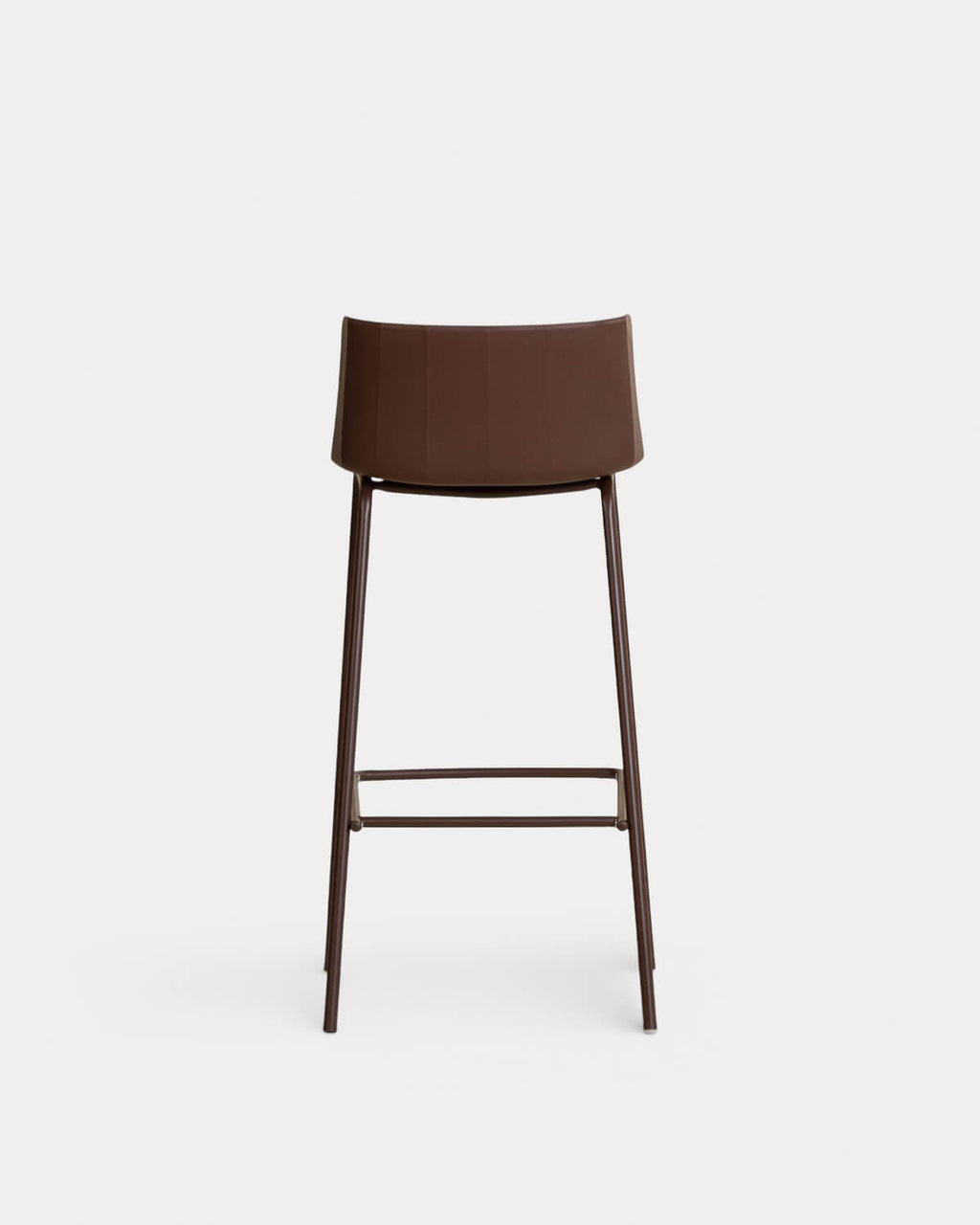 75 cm outdoor bar stool in polypropylene and metal Meivy