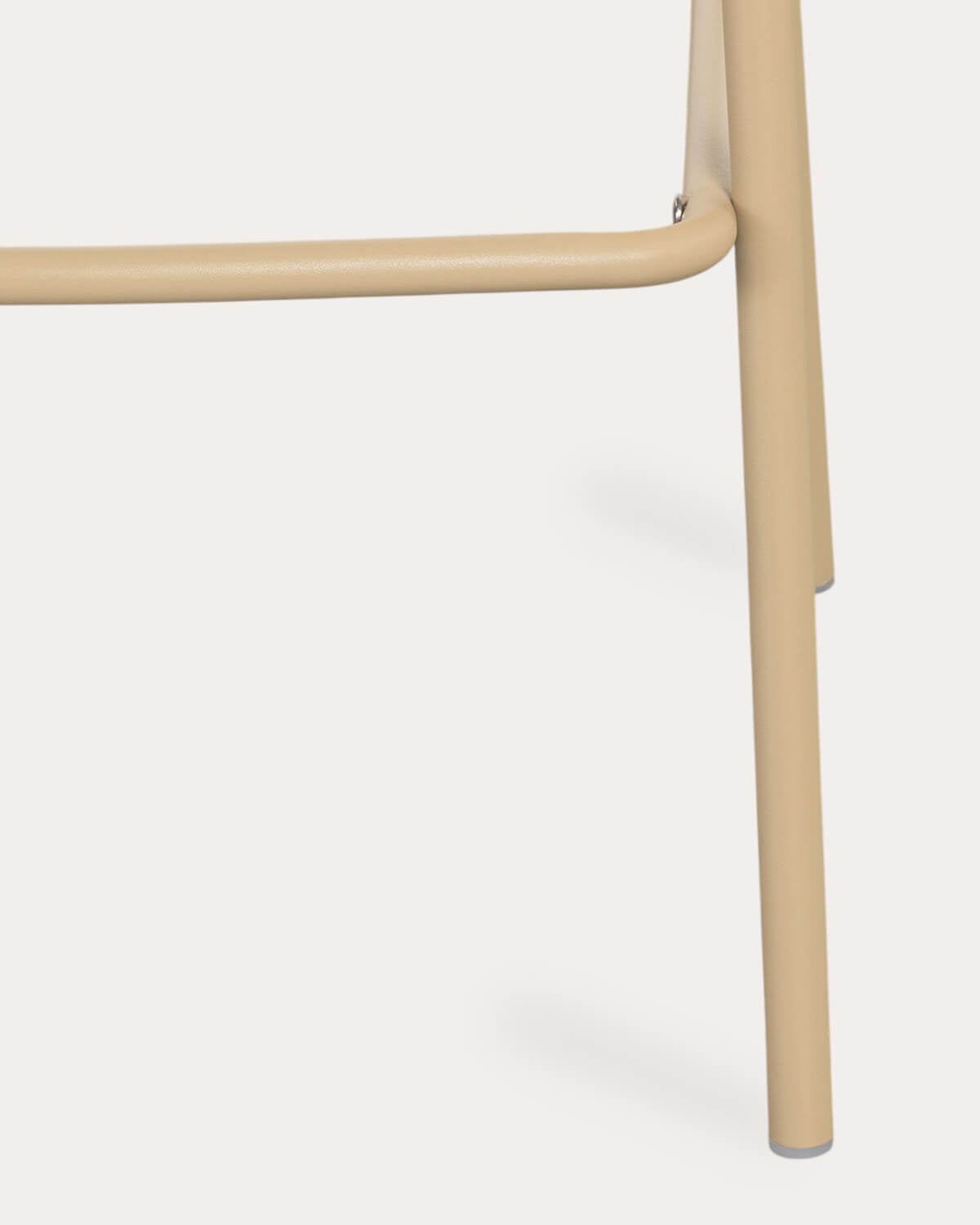 75 cm outdoor bar stool in polypropylene and metal Meivy