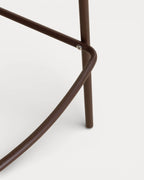 75 cm outdoor bar stool in polypropylene and metal Meivy