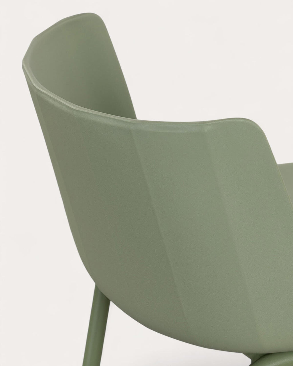 75 cm outdoor bar stool in polypropylene and metal Meivy
