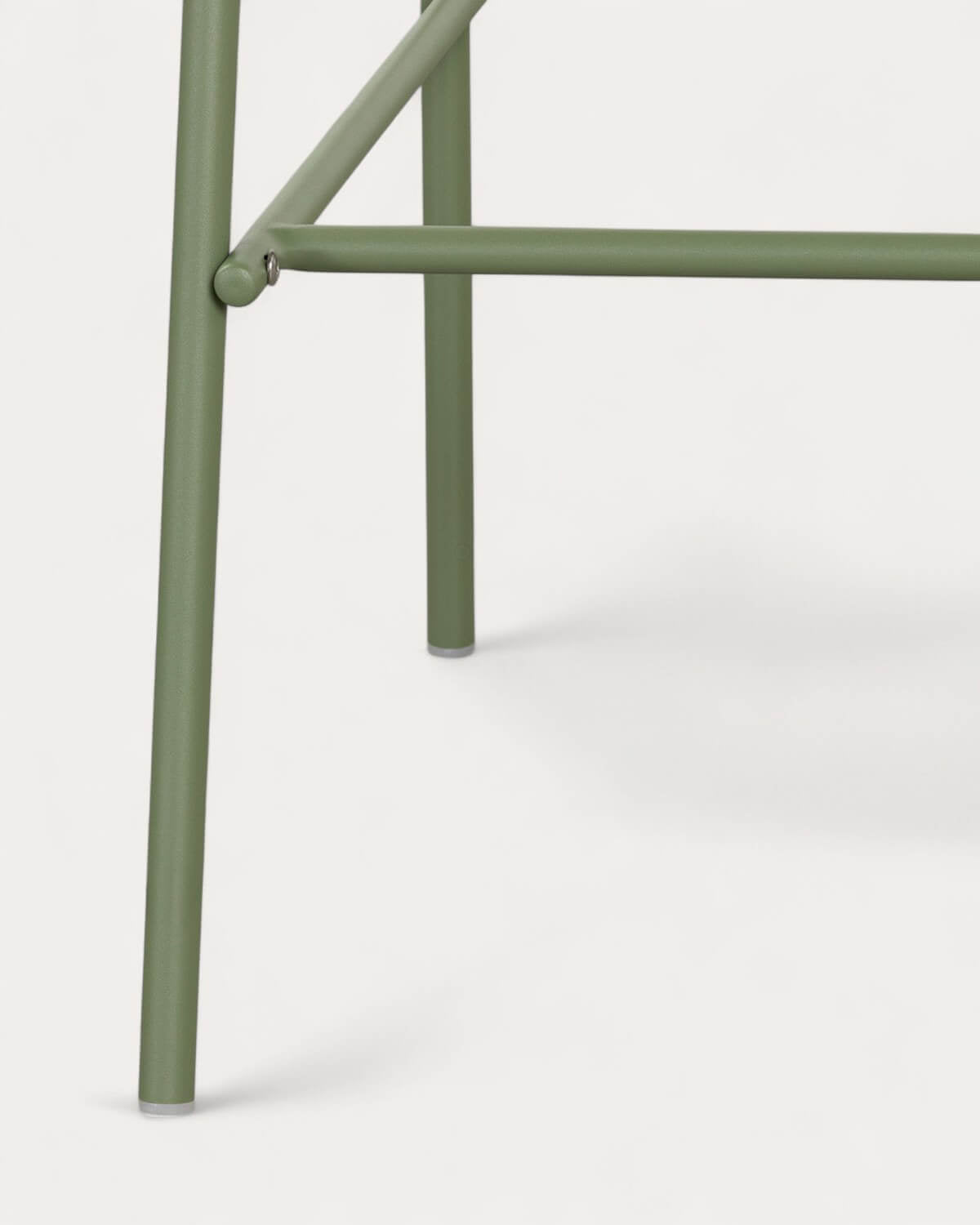 75 cm outdoor bar stool in polypropylene and metal Meivy