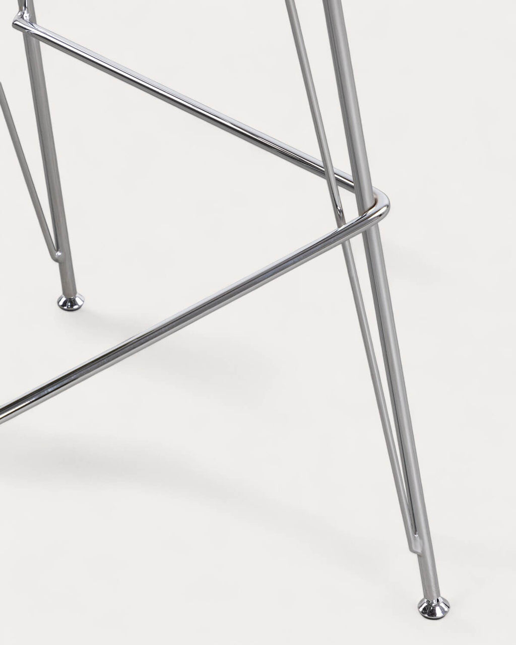 75 cm bar stool in fabric and wood Brunela