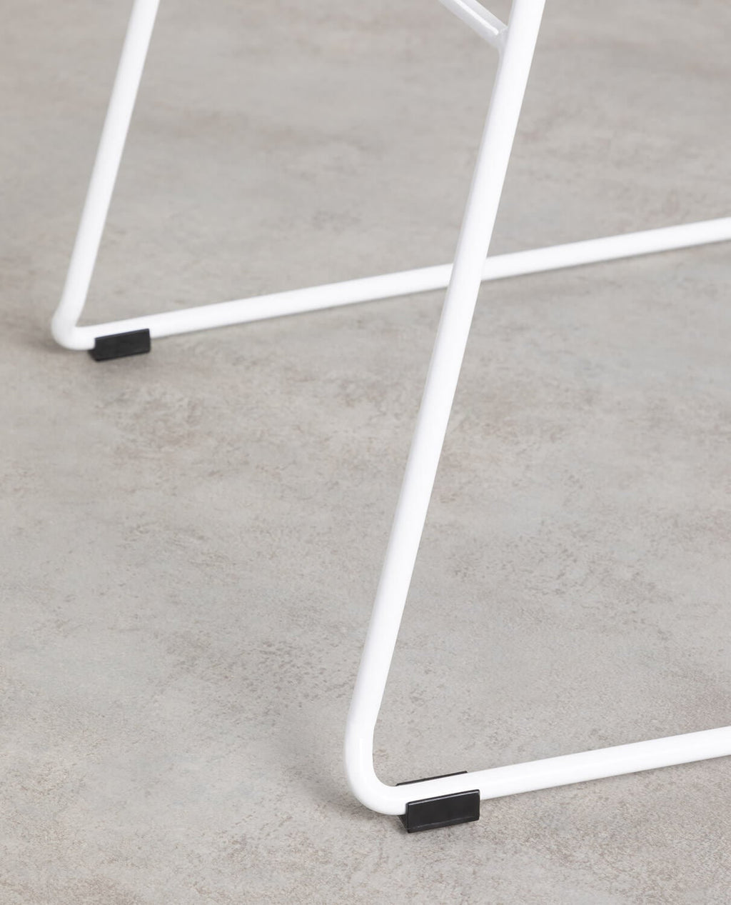 Aras Low Back Metal Bar Stool - Green Nori